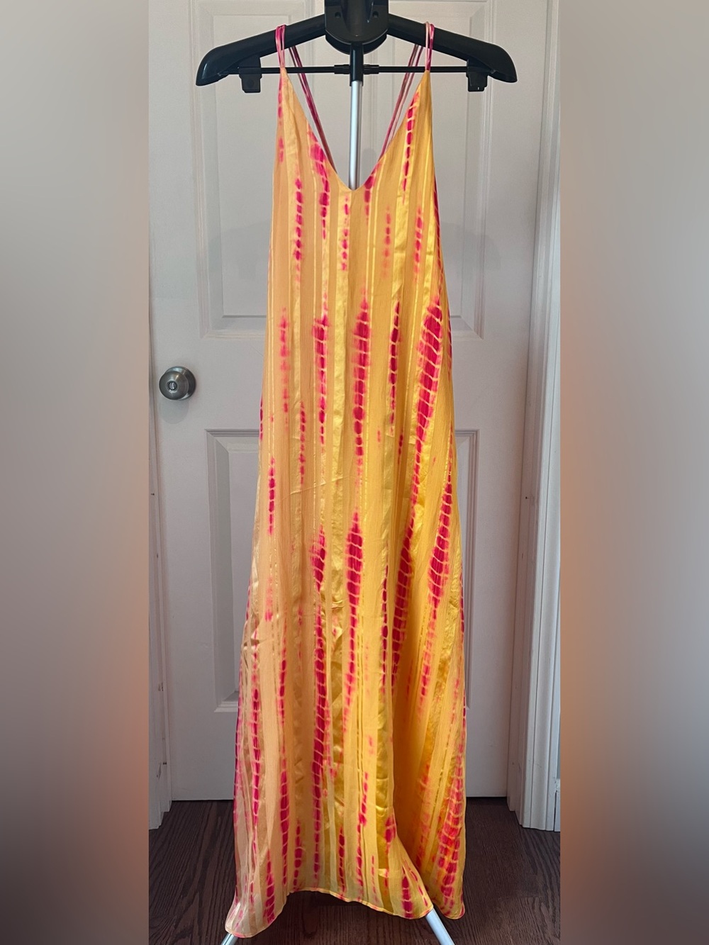 NWT Anthropologie Rdalamal Silk Tie Dye Dress - Size 4 - Picture 3 of 10